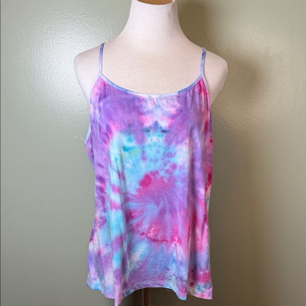 Tie-Dye Spaghetti Strap Top
